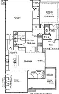 New construction Single-Family house 7255 Westrow Ave, Charlotte, NC 28278 plan Tanner 2554L - image 3