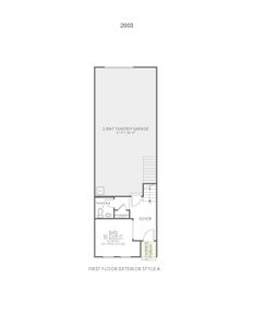 New construction Townhouse house 232 Old Town Village Rd, Waxhaw, NC 28173 plan Duncan - image 5