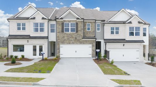 New construction Townhouse house 2326 Carlton Pkwy, Douglasville, GA 30135 plan Salisbury - image