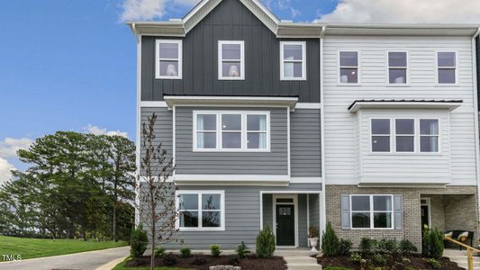 New construction Townhouse house 703 Lucky Clover Way, Fuquay Varina, NC 27526 Blakley- photo 0