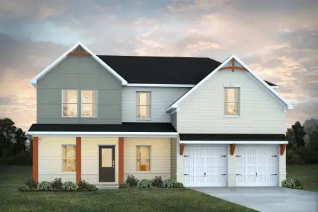 New construction Single-Family house 138 Post Oak Dr, Jackson, GA 30233 plan Harding - image