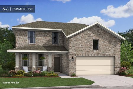 New construction Single-Family house 7918 Jasper Meadows Wy, Angleton, TX 77515 plan Sweet Pea - image