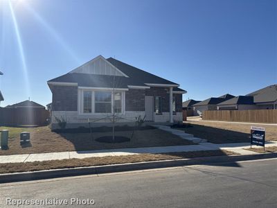 New construction Single-Family house 941 Paddock Ln, Georgetown, TX 78626 Armstrong- photo 0