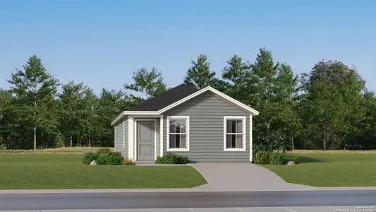 New construction Single-Family house 6739 Chert Chase, Elmendorf, TX 78263 plan Gates - image