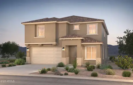 New construction Single-Family house 27318 N 162Nd Dr, Surprise, AZ 85387 plan Firwood - image