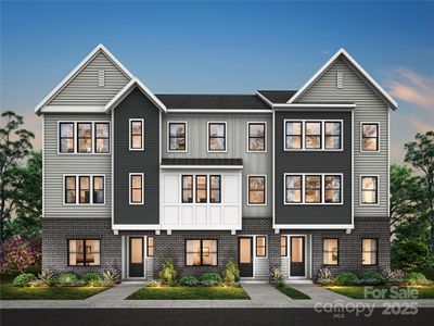 New construction Townhouse house 5124 Hoptree St, Charlotte, NC 28277 plan Bloom - image