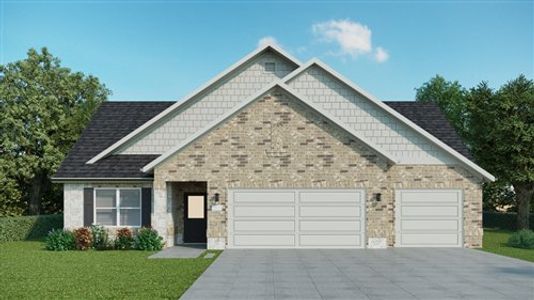 New construction Single-Family house 10929 Bourbon Street, Willis, TX 77318 - photo 0