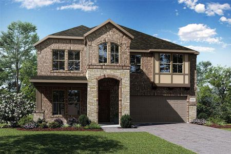 New construction Single-Family house 4846 Arc Bend Rd, Midlothian, TX 76065 Ivy- photo 0