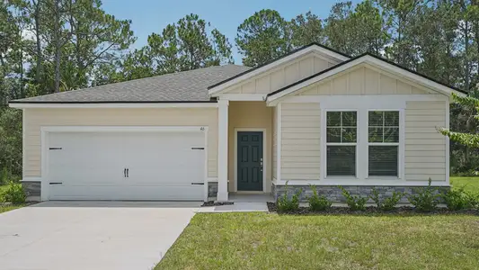 New construction Single-Family house 46 Poplar Dr, Palm Coast, FL 32137 plan Deering - image