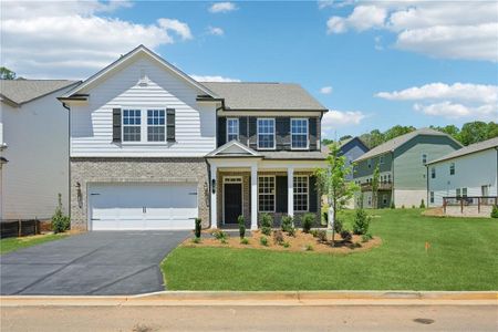 New construction Single-Family house 34 Gresham Ct, Dawsonville, GA 30534 Savoy- photo 0