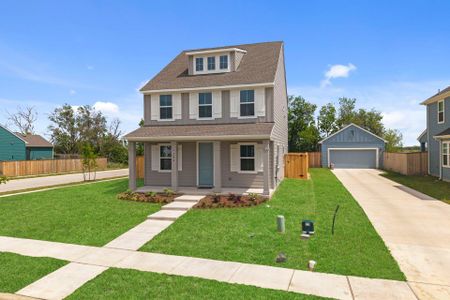 New construction Single-Family house 106 Pebblestream Pass, Taylor, TX 76574 plan Chippewah - image