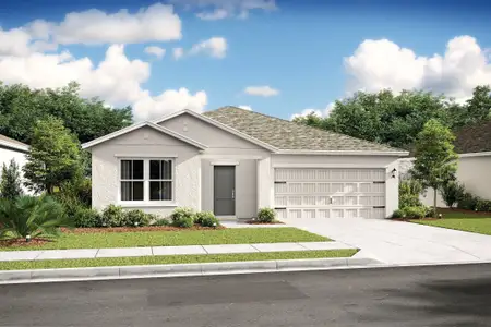 New construction Single-Family house 10754 N Frantz Ave, Dunnellon, FL 34434 plan Daffodil IV - image