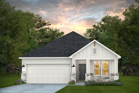 New construction Single-Family house 3319 Wilderness Wy, Montgomery, TX 77316 plan Oakmont - image