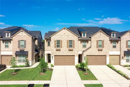 New construction Townhouse house 6522 Bramble Cove Ln, Fulshear, TX 77441 - image