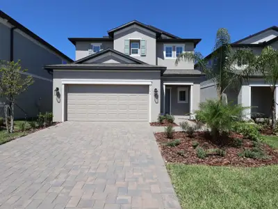 New construction Single-Family house 3195 Fall Harvest Dr, Zephyrhills, FL 33540 plan Marina - image