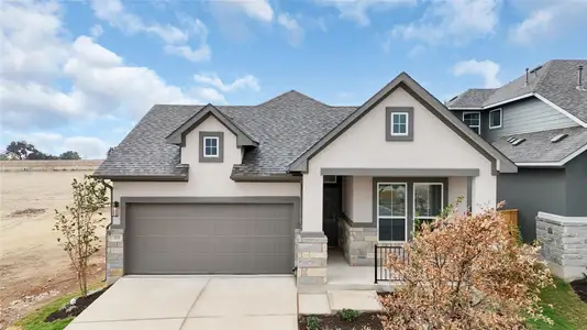 New construction Single-Family house 19517 Domino Champ Rd, Pflugerville, TX 78660 Adalynn- photo 0