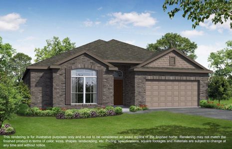 New construction Single-Family house 22123 Oceania Shores Drive, Hockley, TX 77447 Plan 624- photo 0