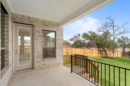 New construction Single-Family house 122 Apple Blossom Ln, Georgetown, TX 78628 Goodrich (2493-CV-40)- photo 3 3