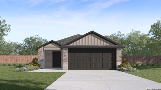 New construction Single-Family house 10730 Dazzle, San Antonio, TX 78252 - image