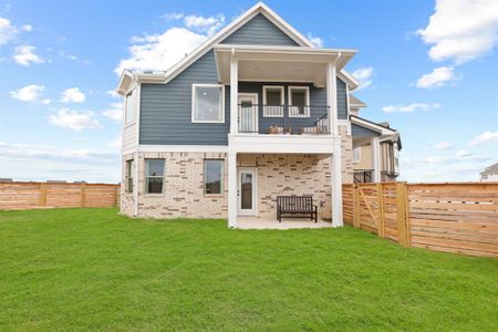 New construction Single-Family house 10027 Nectar Path, Iowa Colony, TX 77583 Oakdale - Courtyard Collection- photo 0 0