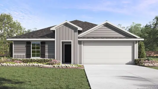 New construction Single-Family house 1036 Village Run, Seguin, TX 78155 Irvine - photo 0