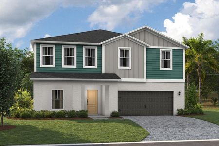 New construction Single-Family house 36871 Sagemoor Dr, Zephyrhills, FL 33541 plan Gabriela - image