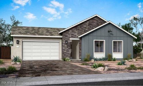 New construction Single-Family house 33291 N Maverick Mountain Trail, Queen Creek, AZ 85144 Cholla 5541- photo 0