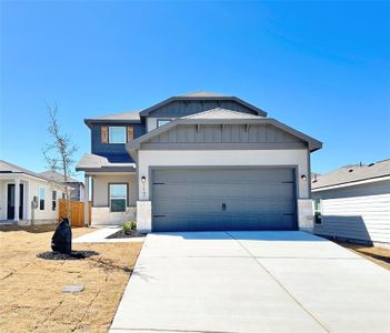 New construction Single-Family house 117 Paradise Canyon Dr, Jarrell, TX 76537 plan Marek - image