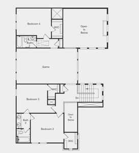 Structural options include: first floor guest suite, extended primary suite, and slide in tub and mud set in primary bath.