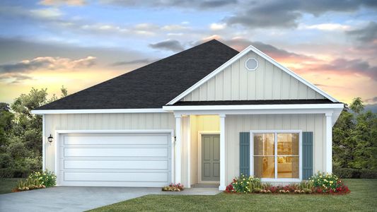 New construction Single-Family house 233 Dama Del Mar Wy, Panama City Beach, FL 32407 plan Rhett - image