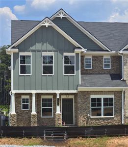 New construction Townhouse house 4830 Walkers Green, Mableton, GA 30126 Avery- photo 0