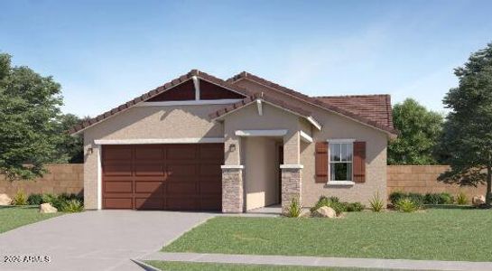 New construction Single-Family house 17320 W Gray Fox Trl, Surprise, AZ 85387 - image