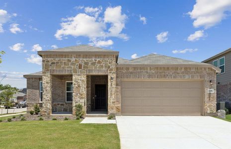 New construction Single-Family house 7101 Brazos River Ln, Denton, TX 76208 Eastgate- photo 0