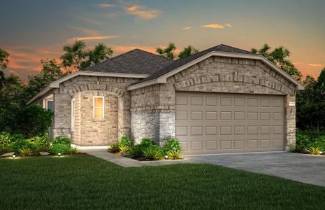 New construction Single-Family house 15324 Twinflower Cv, Conroe, TX 77378 Adams- photo 0