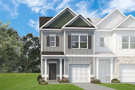 New construction Townhouse house 6424 Paw Creek Rd, Charlotte, NC 28214 plan The Pierce - image