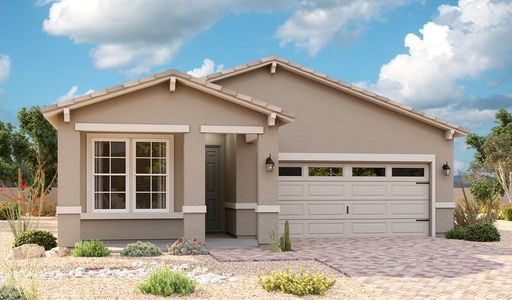 New construction Single-Family house 40075 W Elm Dr, Maricopa, AZ 85138 Sunstone- photo 32 32