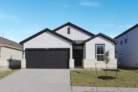 New construction Single-Family house 13411 Derby Ride Dr, Buda, TX 78610 plan Pinion - image