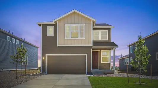 New construction Single-Family house 724 Piedmontese St, Johnstown, CO 80534 plan Violet - image