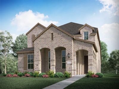 New construction Single-Family house 1848 Lightner Road, Van Alstyne, TX 75495 Kimberley Plan- photo 0