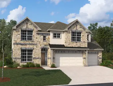 New construction Single-Family house 10100 Peppercorn Pl, Schertz, TX 78154 plan Guadalupe - image