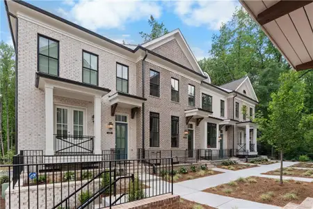 New construction Townhouse house 300 Crimson Pine Aly, Unit 9, Alpharetta, GA 30009 - image