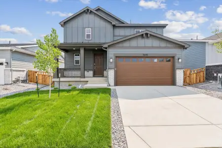 New construction Single-Family house 3642 Sandreed St, Dacono, CO 80514 plan The Mackenzie - image