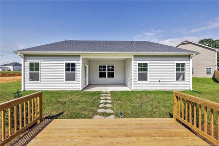 New construction Single-Family house 102 Iron Bark Dr, Raeford, NC 28376 - image