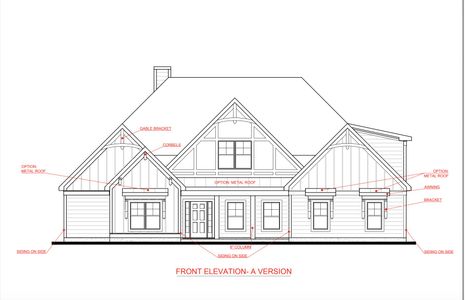 New construction Single-Family house 8973 Cedar Grove Rd, Fairburn, GA 30213 - photo 0