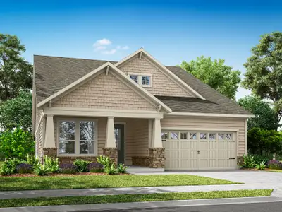 New construction Single-Family house 79 Stonesthrow Wy, Fuquay Varina, NC 27526 plan Sandy Lane - image