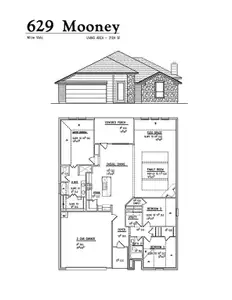 New construction Single-Family house 629 Mooney Dr, Saginaw, TX 76179 Mooney- photo 0