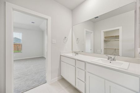 New construction Single-Family house 337 Yellowstar Ln, Lavon, TX 75166 plan Stanley II | 3-Car Garage - image 16