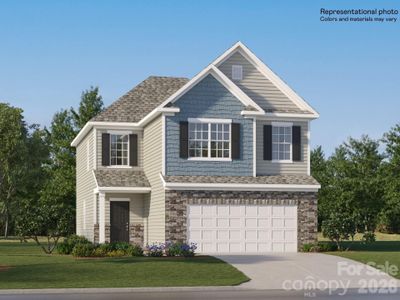 New construction Single-Family house 7032 Juneberry Wy, Maiden, NC 28650 plan Bradford - image