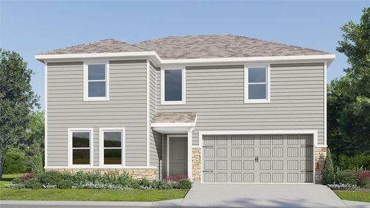 New construction Single-Family house 4301 Riverbend Blvd, Haines City, FL 33844 plan Cobb - image