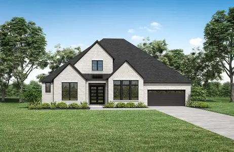 New construction Single-Family house 1833 Wheatgrass Ln, Bartonville, TX 76226 plan Eastland II - image